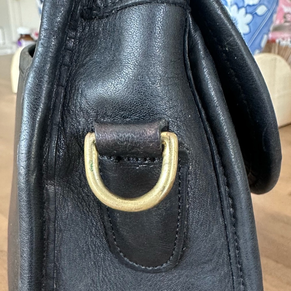 1990’s Rare Vintage Coach Small Plaza Bag Style #9860 - Picture 8 of 16